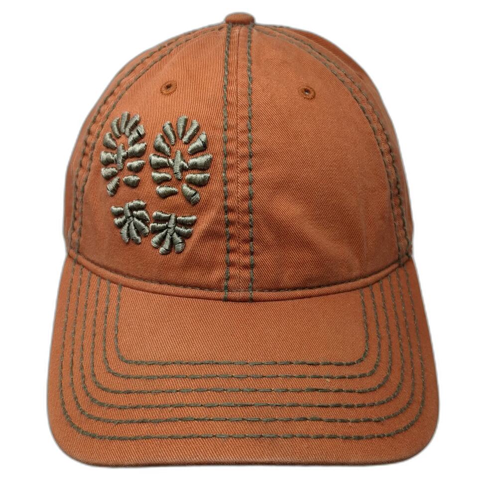 Fahrenheit Baseball Cap Orange One Size Bryce Canyon Heavy Contrast Stitch Hat